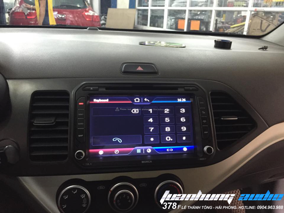 lap man hinh dvd cho kia morning 2016